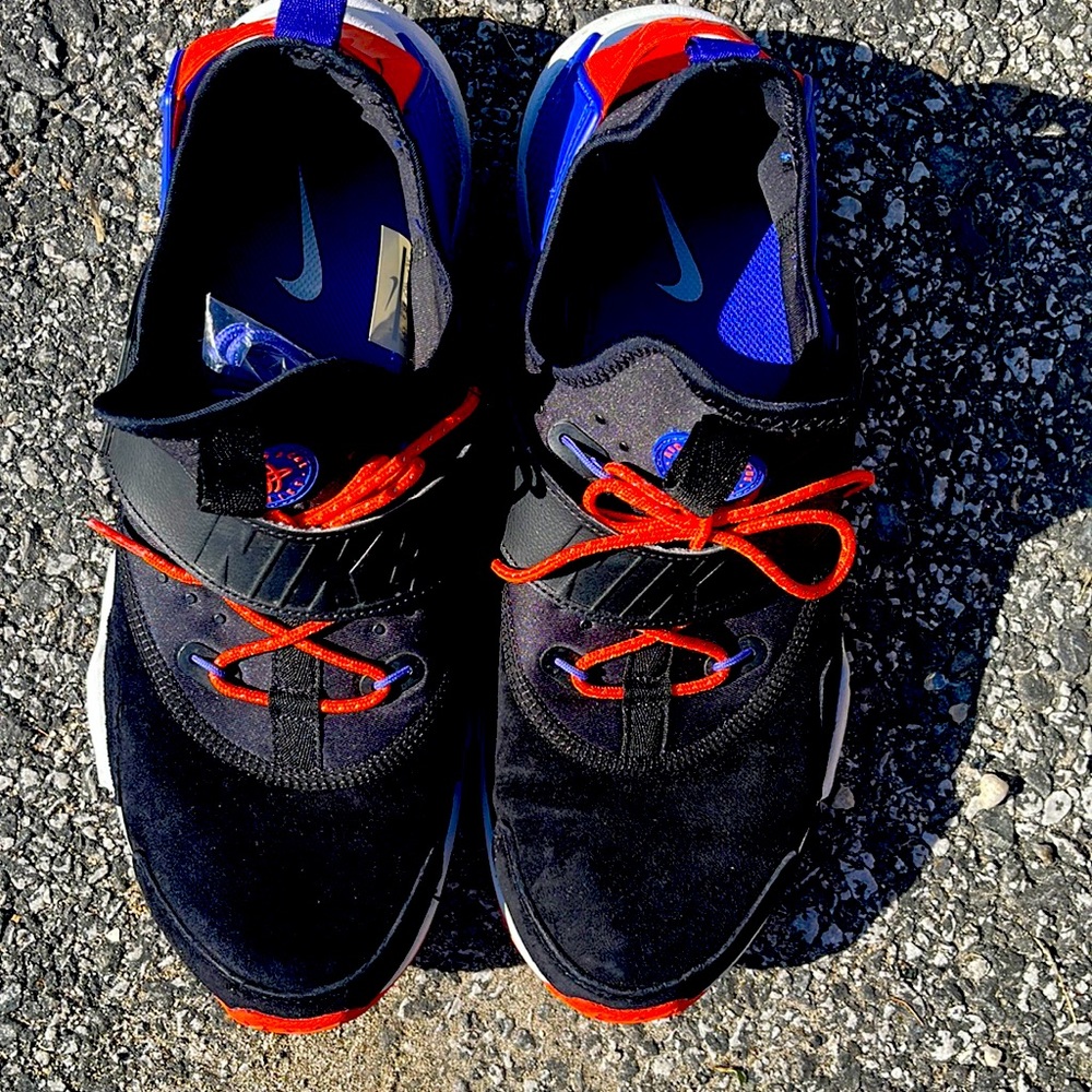 Nike Air Huarache Drift Premium Sneakers Purple Orange Phoenix Suns Sz. 11.5
